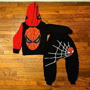 Boys Spiderman Sweatsuit